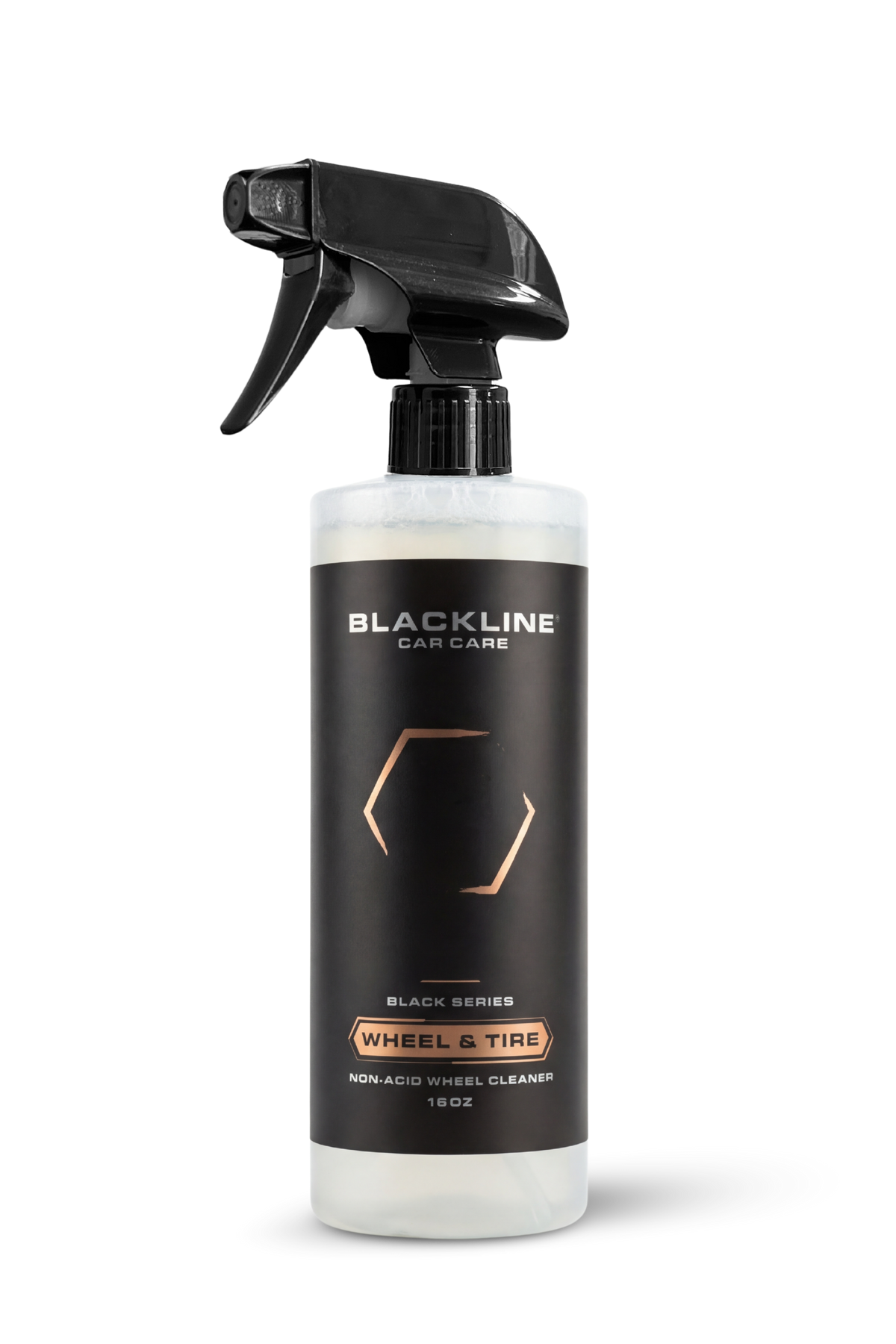 BLACKLINE wheel and tire care products