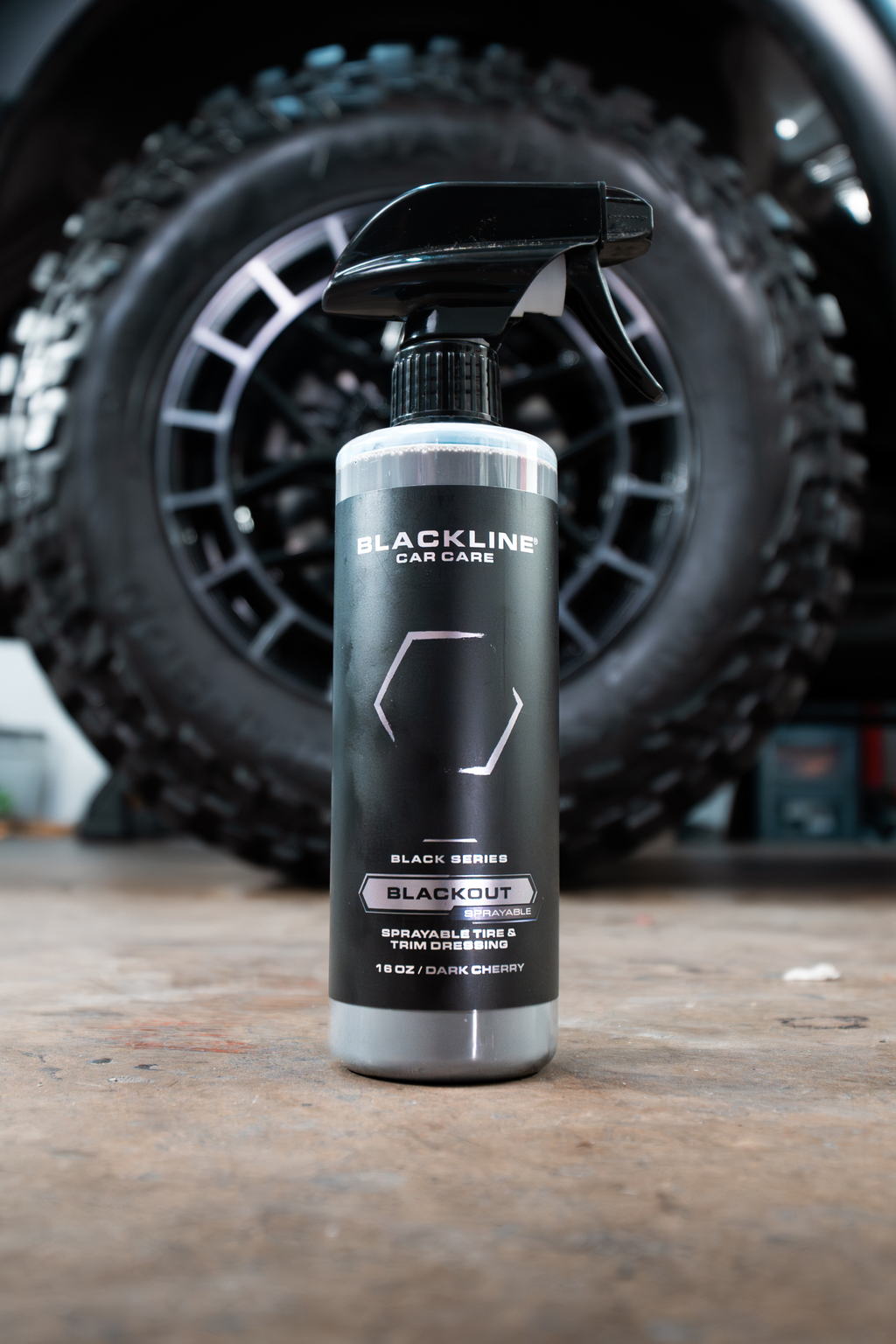 BLACKLINE® Blackout Trim & Tire Dressing