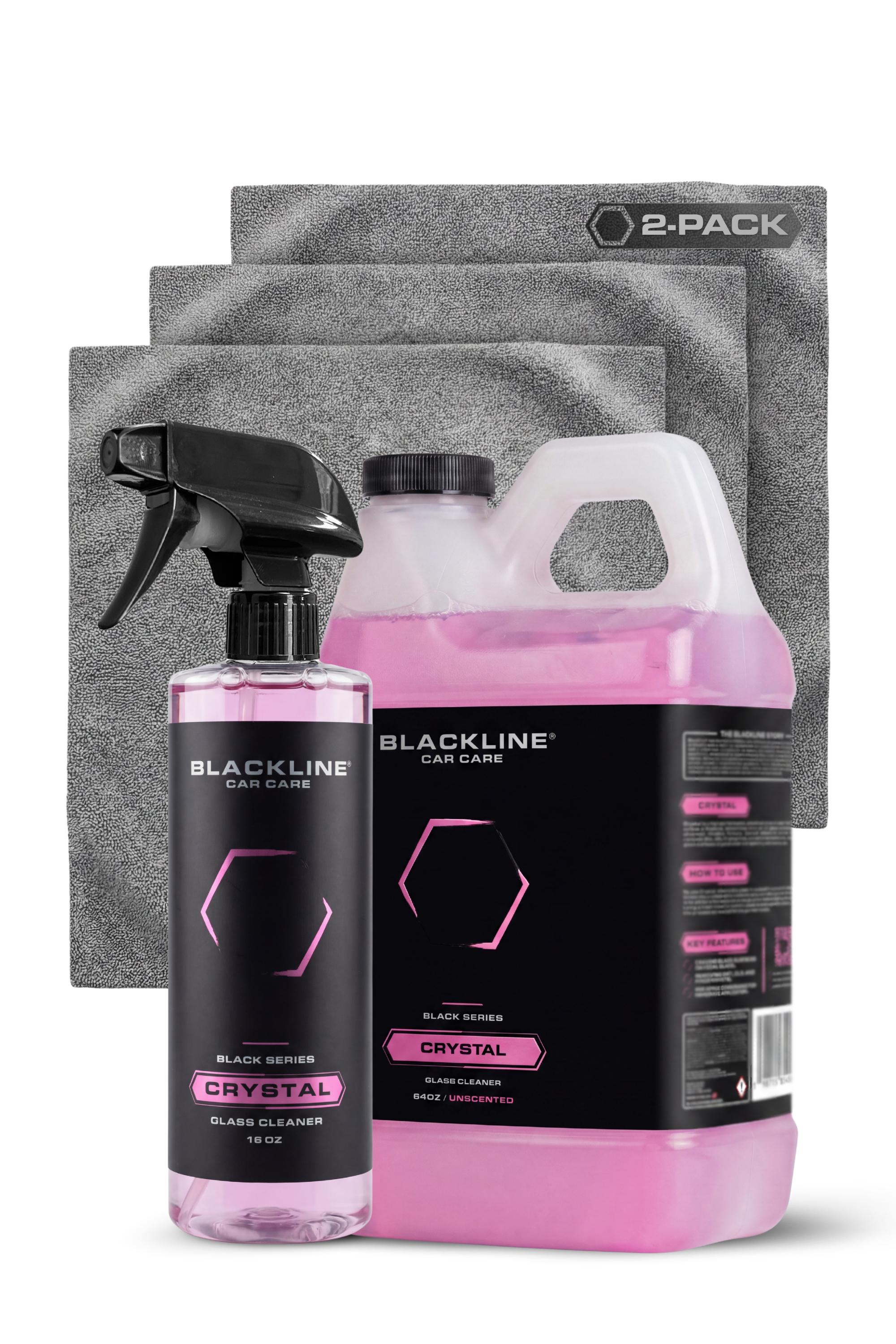 BLACKLINE® Crystal Glass Cleaner