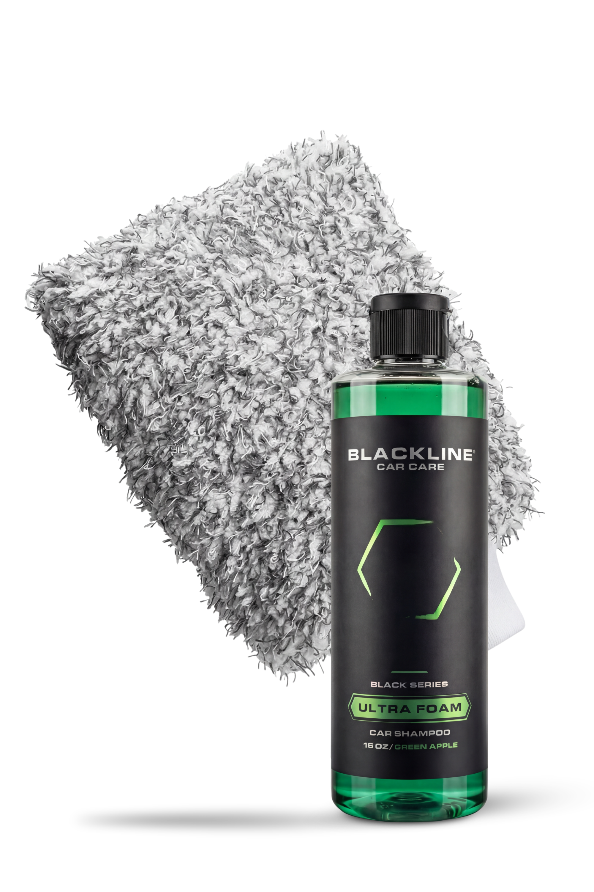 BLACKLINE® Microfiber Wash Mitt